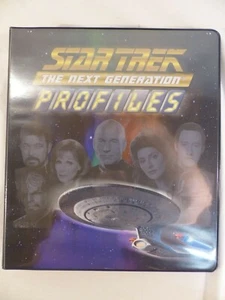 Star Trek The Next Generation Profiles set base completo + 3 inserti completi - Foto 1 di 12