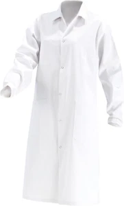 KOKOTT Damen Laborkittel, B-Ware, 100% Baumwolle, Weiß Labor Kittel Mantel - Bild 1 von 12