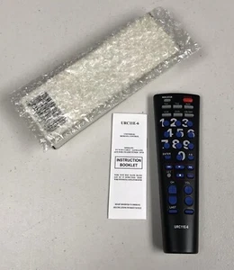 Universal Remote Control URC11E-6 With Instruction/ Code Booklet - Picture 1 of 8