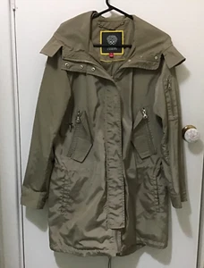 Vince Camuto Womens Lightweight Rain Jacket Beige Size S - Bild 1 von 23