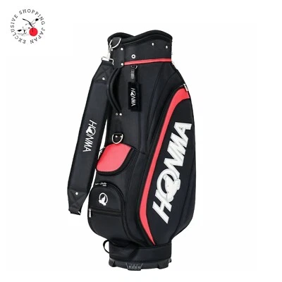 HONMA Golf Cart Bag Basic Sporty Model 5-way Lightweight 2025 New Black / Red - image 1 of 4