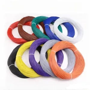 UL1571 Cable Stranded 30 AWG 0.8mm AD Electrical Lead Wire Copper Stranded Strands PVC - Picture 1 of 11