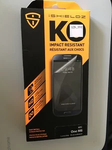 IShieldz KO Impact Resistant Screen Protector HTC One M8 - Picture 1 of 2