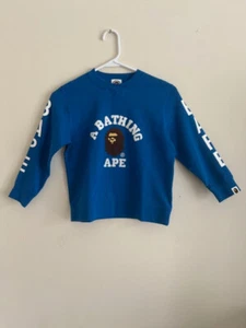 a bathing ape bape kids sweatshirt size 120 new - Picture 1 of 6