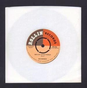 Boz Boorer (7 Zoll Vinyl) She's My Little Woman/Juke Box Rock-Rollin-RR45-0-Ex+/NM- - Bild 1 von 2