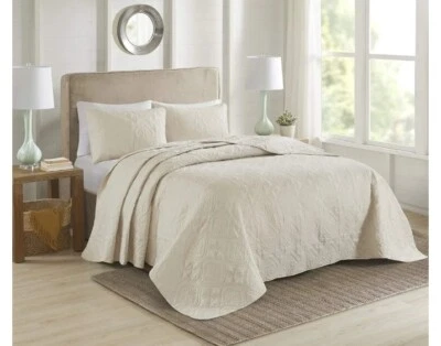 Juego de edredón reversible Oakley 510 DISEÑO - Diseño de costuras de lujo para todas las estaciones, Queen  Foto 1 de 4