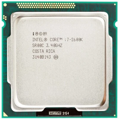 Intel i7-2600K Unlocked Processor 3.4 GHz LGA 1155 HD Graphics 3000 - Image 1 of 2