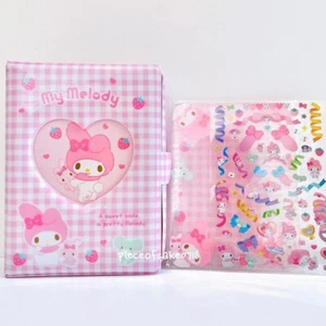 My Melody Storage Box + Deco Toploader Frame + Sticker sheet Set from Japan 🇯🇵 - Picture 1 of 4