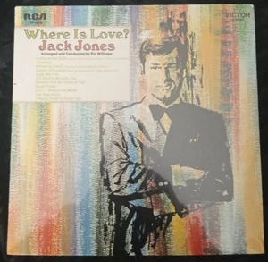 JACK JONES - "WHERE IS LOVE?" NEW RCA VICTOR VINYL RECORD REISSUE #LSP-4048RE - Picture 1 of 2