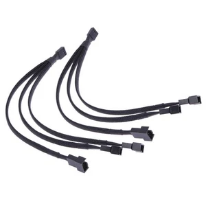 CPU 4PIN PWM 1 to 3 Conversion Network Cable 30CM Cooling Fan Conversion Cable - Afbeelding 1 van 5