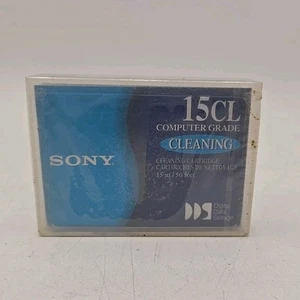SONY DGD15CL DIGITAL DATA CLEANING CARTRIDGE NEW SEALED 15CL GENUINE - Picture 1 of 3