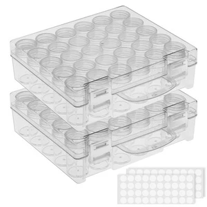 Bead Organizer, Bead Containers, 30 Grids Diamond Painting Storage Containers... - Picture 1 of 7