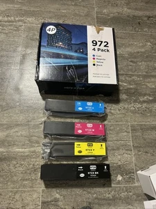 Set cartucce inchiostro HP 972X/972XL per PageWide Pro 452dn/452dw/477dn/477dw - aperto - Foto 1 di 5
