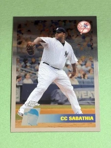 CC Sabathia 2011 Topps Chrome Vintage Chrome New York Yankees #VC23 T433 - Picture 1 of 2