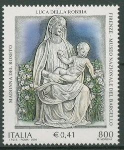Italien 2000 Kulturelles Erbe Rosengartenmadonna Skulptur 2729 postfrisch - Picture 1 of 1