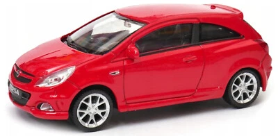 Welly Opel Corsa OPC Red 1:43 Scale 4 Inch US IMPORT DUTIES PAID - Image 1 of 4