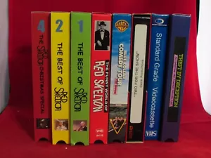 The Best of Red Skelton 3 tape set + 5 other VHS Tapes - Picture 1 of 14
