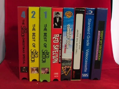 The Best of Red Skelton 3 tape set + 5 other VHS Tapes - Image 1 of 4
