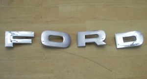 1965 VINTAGE "FORD" LETTERS EMBLEM - Bild 1 von 12