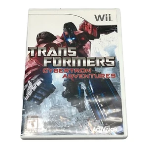 Transformers Cybertron Adventures Nintendo Wii 2010 Complete with Manual Tested - Picture 1 of 3