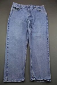 Men's Wrangler Jeans 5 Star Straight Medium Wash Size 40x30 (Measure 39x29) - Picture 1 of 5