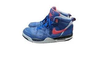 Nike Air Flight 2013 Basketball Shoes(579961-400) Deep Royal Atomic Red Mens 12 - Picture 1 of 7