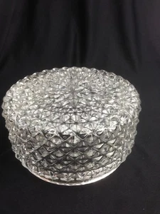 60er 70er Jahre Lampenschirm Ersatzglas Kristallglas Space Age Design 60s 70s - Picture 1 of 1