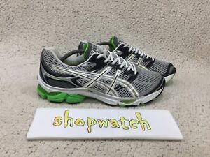 💥 ASICS  GEL-CUMULUS 13 Green Black White Running Shoes T149N  Size 11.5