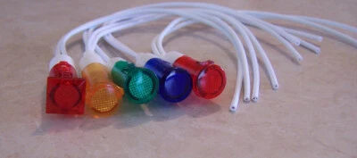 Low Profile Neon Pilot lights - 240 Volts  - image 1 of 2