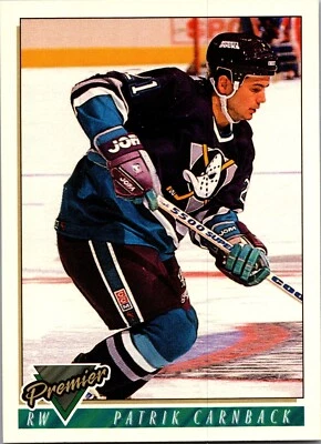 1993-94 Topps Premier - Patrik Carnback #379 (RC)  - Image 1 of 2