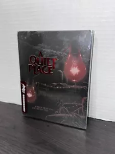 A Quiet Place Mondo SteelBook 4K Ultra HD Blu-ray/Blu Ray No Digital Code - Foto 1 di 6