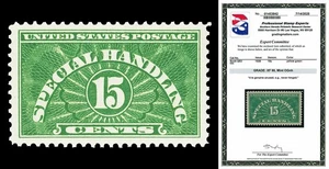 Scott QE2 1928 15c Special Handling Issue Mint Graded XF 90 NH with PSE CERT - Picture 1 of 1