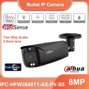 Cámara POE Dahua IPC-HFW3849T1-AS-PV-S5 8 MP SMD 4.0 AI WizSense Network Bullet - Imagen 1 de 4