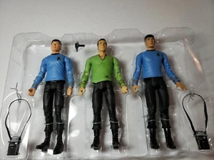 Star Trek Original Series Action Figures Wave One Kirk Spock McCoy Art Asylum - Picture 1 of 7
