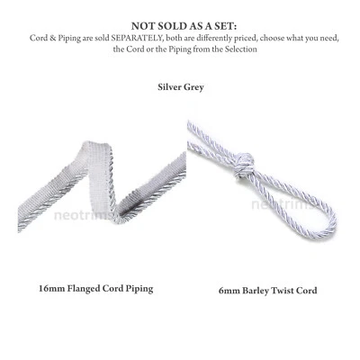 Cuerda de cable giratorio de cebada 3 capas 6 mm y tapicería de tubería de inserción con brida a juego Foto 1 de 4