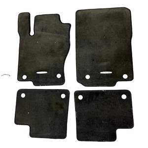 Mercedes Benz Carpet Floor Mats GL GLE Ml Class Black OEM 2012-18 A1666802048 - Foto 1 di 10