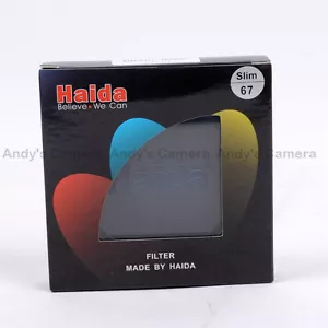 Filtro gris densidad neutra Haida 67mm Slim ND1.8 (6 paradas) 64x ND64 - Imagen 1 de 1
