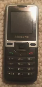 Ancien téléphone portable Samsung SGH-B110 vintage rétro - Non testé, sans batterie - Photo 1 sur 4
