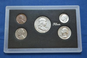 1953 Year Set With Franklin Half Includes 3 90% Silver Coins 53-3 - Picture 1 of 3