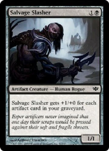 SALVAGE SLASHER X4 4 4X Conflux MTG Magic the Gathering Cards DJMagic - Image 1 of 1