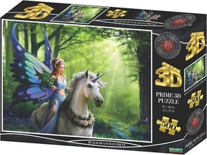 Jigsaw Puzzle 500 Pcs Prime 3D Anne Stokes - Realm of Enchantment - Picture 1 of 2