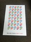Rolling Stones 40 Forty Licks Cardstock Promo Poster 12" X 18"