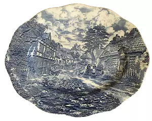 Enoch Wedgwood Meat Platter. Vintage Tunstall. Old English Village. - Picture 1 of 7