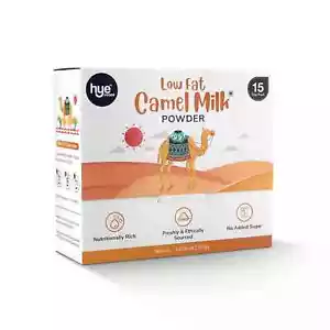 Low Fat Camel Milk Powder । 100% Pure & Natural 15 * 20gm 300gms AUTHENTIC - Picture 1 of 4