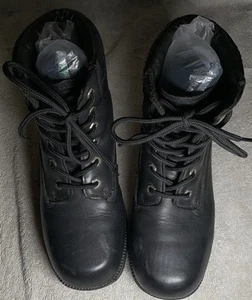 Harley Davidson Cruise Control 82034 Black Leather Motorcycle Boots Women's 7.5 - Picture 1 of 9