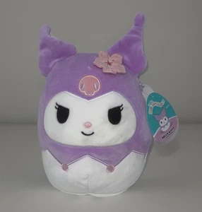 Sanrio Kuromi Lavendel Squishmallows 12 Zoll Plüsch rosa Totenkopf Blume Hello Kitty - Bild 1 von 9