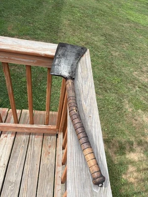 Antiguo L& I.J. BLANCO "DIVISOR DE CERDO" 1837-CUCHILLA DE CARNICERO-91-#14-BUFFALO NY-32""! Foto 1 de 4