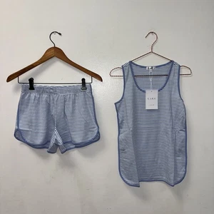 Lake Pajamas Classic Tank- Short Set) Style Very Soft XXS Hydrangea $70 - Picture 1 of 9