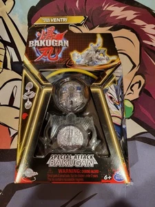 Bakugan Special Attack VENTRI Gold Label Rare Chase Edition Yellow Gold VENTRI - Picture 1 of 2