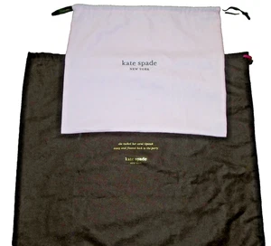 Kate Spade Sacchetto Copripolvere Coulisse Conservazione Lotto di 2 - Foto 1 di 7